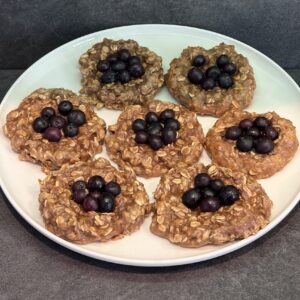 Protein P.B., Banana & Blueberry Cookies
