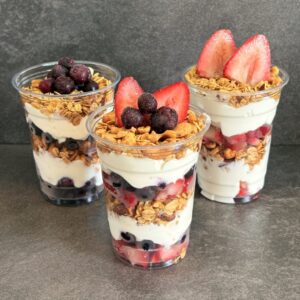 3 Parfait Cups